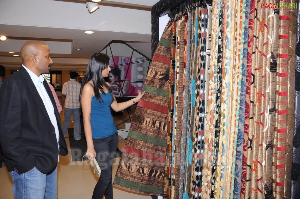 Bhanu Sri Mehra at World Furniture Showroom