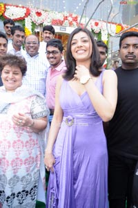 Kajal Launches Designer Store at Kalanikethan Wedding Mall, Somajiguda