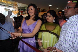 Kajal Launches Designer Store at Kalanikethan Wedding Mall, Somajiguda