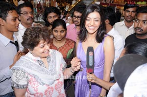 Kajal Launches Designer Store at Kalanikethan Wedding Mall, Somajiguda