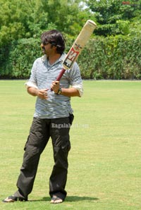 Stars Practice for MAA T20 Tollywood Trophy