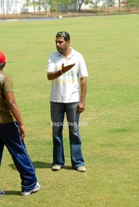 Stars Practice for MAA T20 Tollywood Trophy