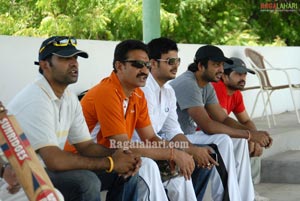 Stars Practice for MAA T20 Tollywood Trophy