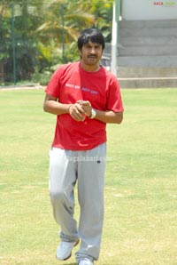 Stars Practice for MAA T20 Tollywood Trophy