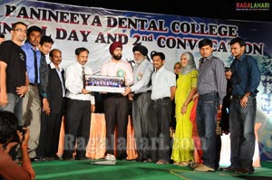 Panineeya Dental College Annual Day & 2nd Convocation