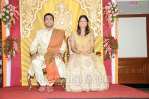 Praghyan Ojha-Karabhi Kailash Wedding Reception at Taj Krishna