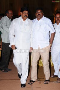 Raghuveera Reddy Brother's Son Mohan-Priyanka Wedding Reception