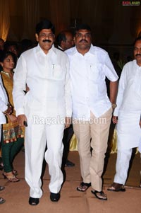 Raghuveera Reddy Brother's Son Mohan-Priyanka Wedding Reception