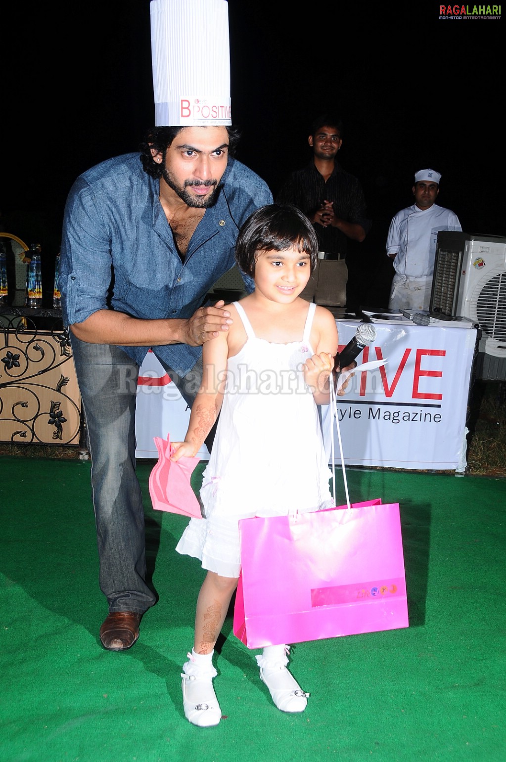 Rana at B Positive Magazine Mother's Day Event