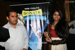 Smitha Launches Sonata's 23.5K Gold Coated Watches