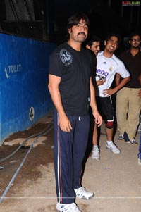 Stars Practice for T20 Tollywood Trophy