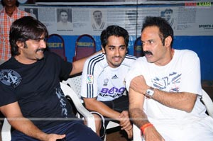 Stars Practice for T20 Tollywood Trophy