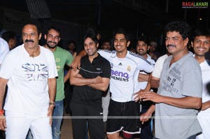 Stars Practice for T20 Tollywood Trophy