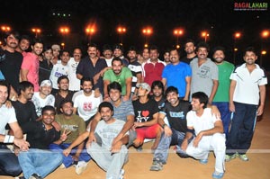 Stars Practice for T20 Tollywood Trophy