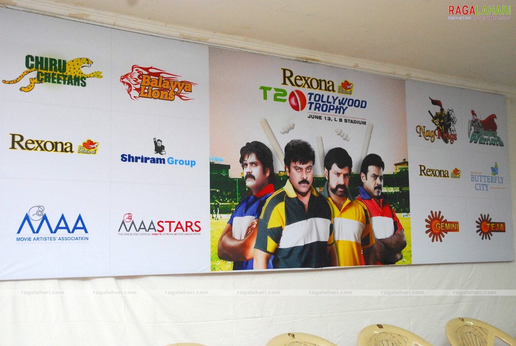 T20 Tollywood Trophy Logo Launch