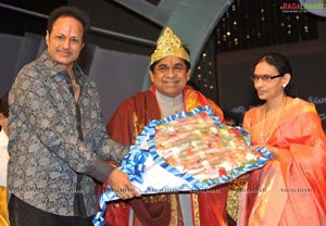 Brahmanandam Felicitated by MAA TV