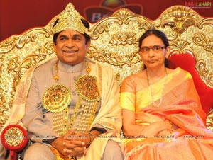 Brahmanandam Felicitated by MAA TV