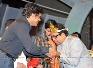 Brahmanandam Felicitated by MAA TV