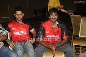 Celebrity Cricket League Telugu Warriors Logo Launch