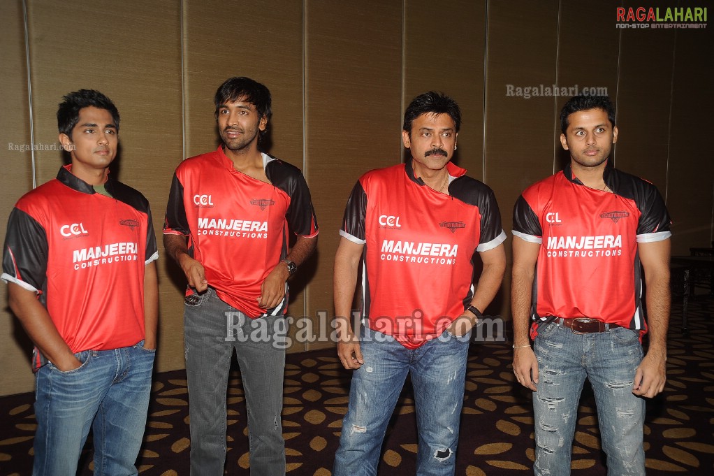 CCL Telugu Warriors Logo Launch