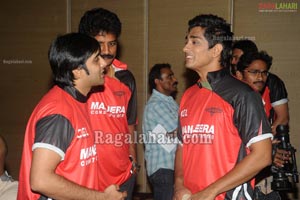 Celebrity Cricket League Telugu Warriors Logo Launch