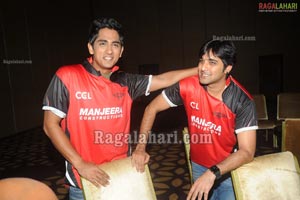 Celebrity Cricket League Telugu Warriors Logo Launch