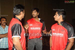 Celebrity Cricket League Telugu Warriors Logo Launch