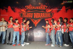 Celebrity Cricket League Telugu Warriors Logo Launch