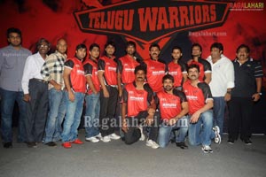 Celebrity Cricket League Telugu Warriors Logo Launch