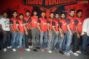 Celebrity Cricket League Telugu Warriors Logo Launch