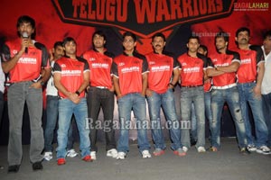 Celebrity Cricket League Telugu Warriors Logo Launch