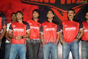 Celebrity Cricket League Telugu Warriors Logo Launch