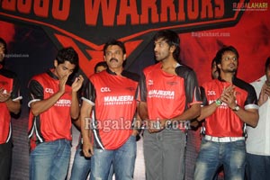 Celebrity Cricket League Telugu Warriors Logo Launch