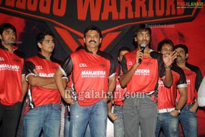 Celebrity Cricket League Telugu Warriors Logo Launch