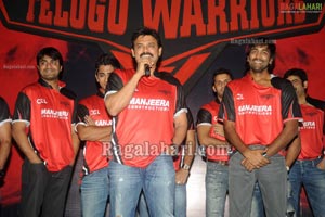 Celebrity Cricket League Telugu Warriors Logo Launch