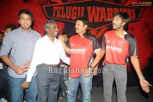 Celebrity Cricket League Telugu Warriors Logo Launch