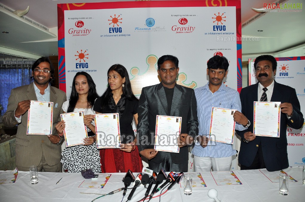 Announcement of Gravity Miss Andhra Pradesh 2011