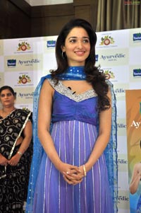 Tamanna at Parachute Ayurvedic Hair Oil Promotion