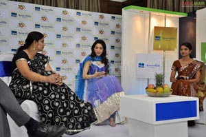 Tamanna at Parachute Ayurvedic Hair Oil Promotion