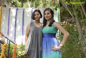 Bhanu Sri Mehra-Kamna Jetmalani-Nikitha-Swetha Basu Prasad Film Muhurat