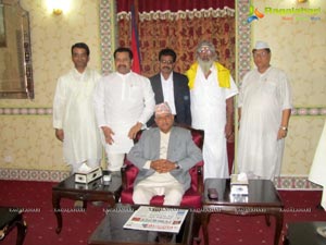 Chinni Krishna Gets Indo Nepal Unity Award