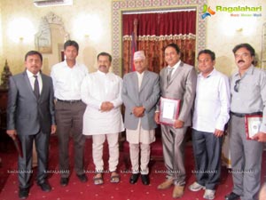 Chinni Krishna Gets Indo Nepal Unity Award