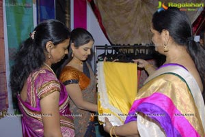 Chitralekha Launches Vastra Varanam Exhibition cum Sale at Satya Sai Nigamagamam