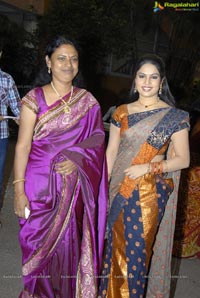 Chitralekha Launches Vastra Varanam Exhibition cum Sale at Satya Sai Nigamagamam