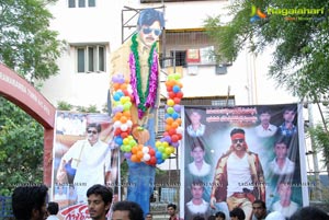 Gabbar Singh Release Hungama at Brahmarambha Theatre