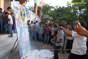 Gabbar Singh Release Hungama at Brahmarambha Theatre