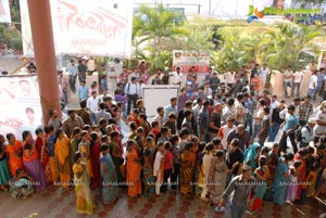 Gabbar Singh Release Hungama at Brahmarambha Theatre