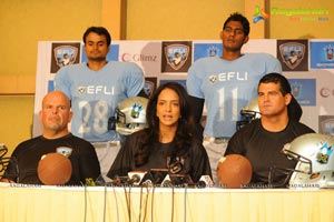 Manchu Lakshmi Prasanna at Elite Football League India Press Meet