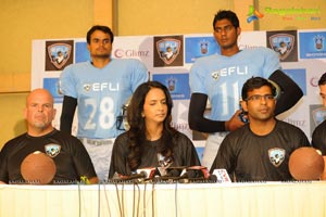 Manchu Lakshmi Prasanna at Elite Football League India Press Meet