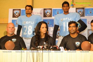 Manchu Lakshmi Prasanna at Elite Football League India Press Meet